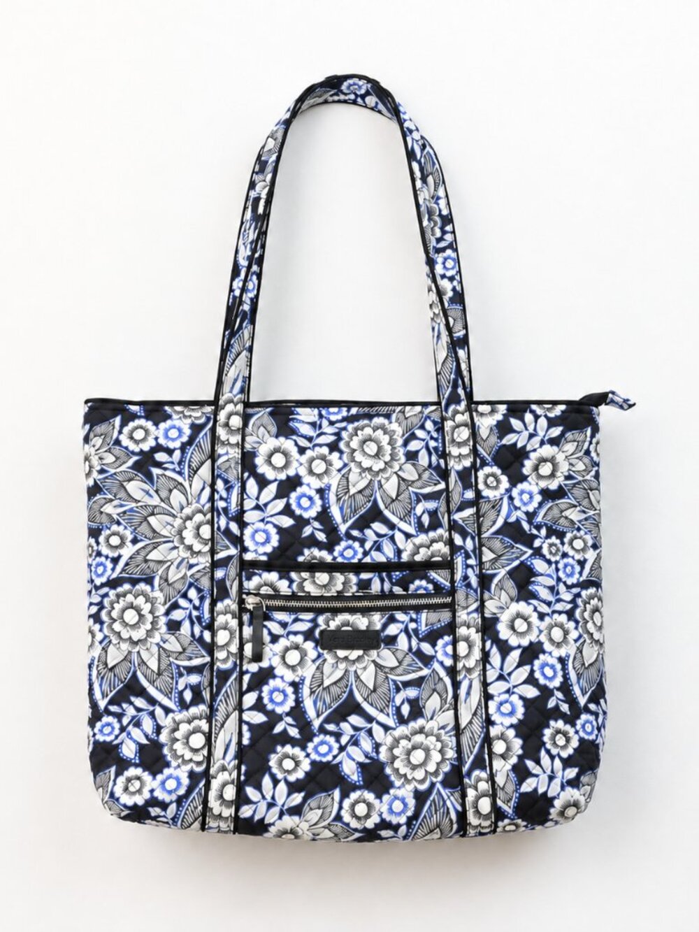 Vera Bradley Iconic Vera Tote-Signature Snow Lotus One Size